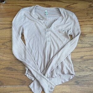 we the free Henley top